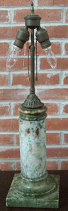 Green Marble Lamp