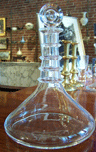 Steuben Ships Decanter
